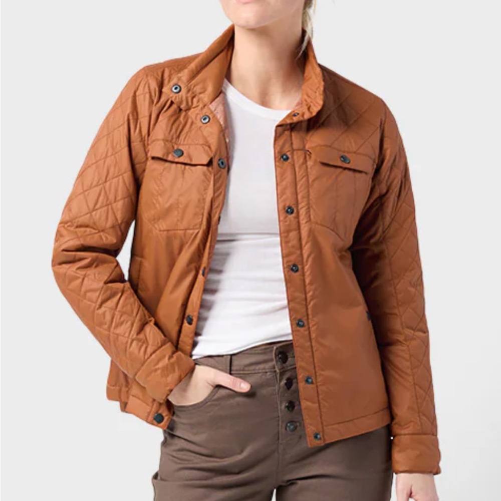 Stio Women's Sky Crest Jacket in Rust
